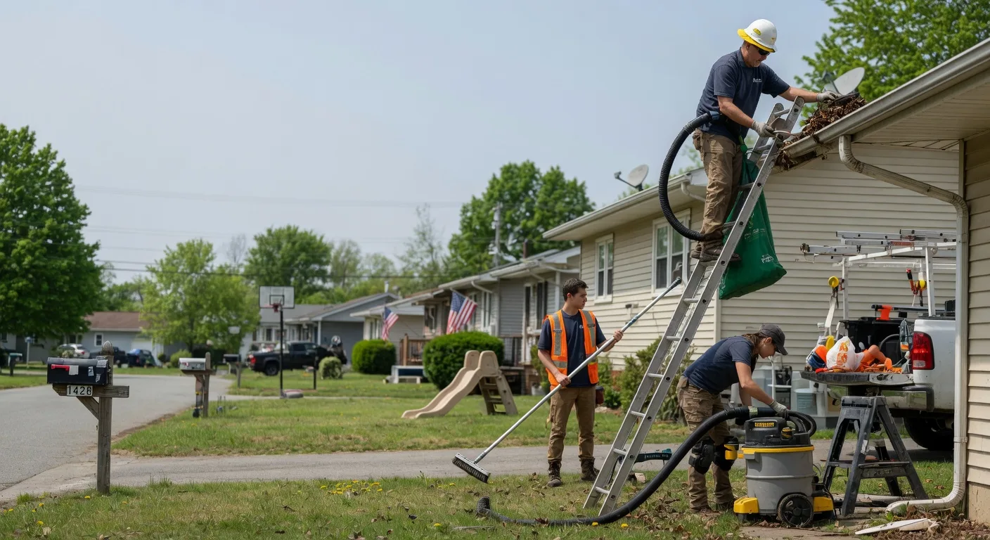 Gutter Installation in Saint Louis, MI near me